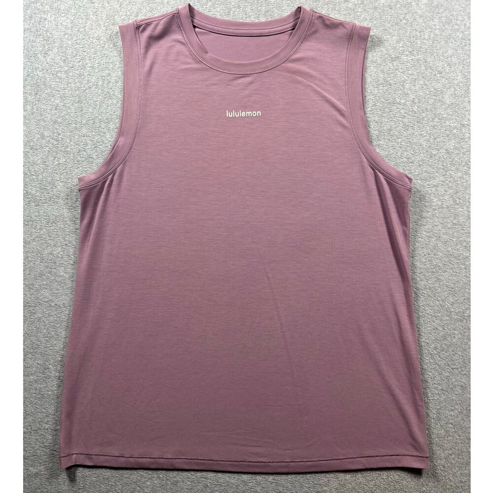 Lululemon Jersey Training Muscle Tank Top Women's Medium Purple Sleeveless